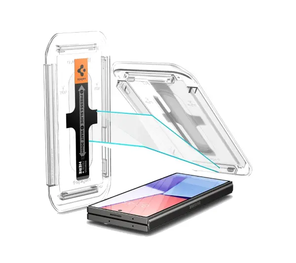 Szkło hartowane SPIGEN Glas.tr Ez Fit do Samsung Galaxy Z Fold 6 Przezroczysty (2szt.)
