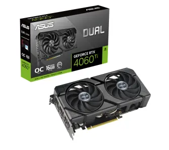 Karta graficzna ASUS Dual GeForce RTX 4060Ti EVO OC Edition 16GB GDDR6 128bit DLSS 3