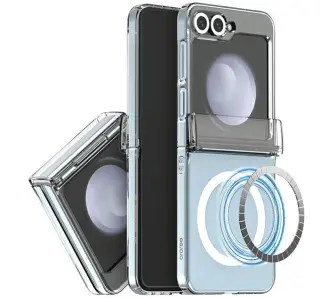 Etui Araree Nukin 360 M do Samsung Z Flip6 Przeźroczysty