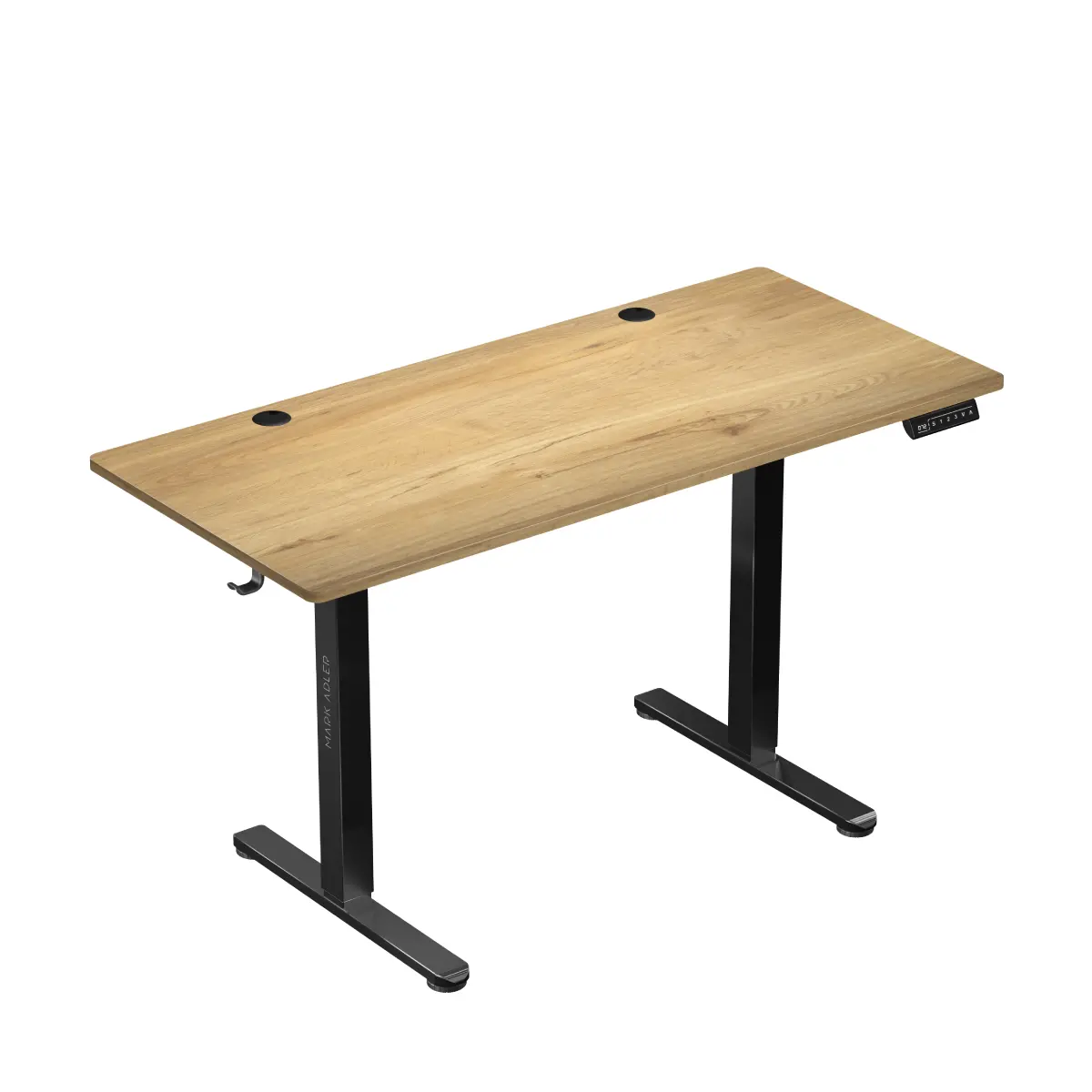 Biurko Mark Adler Leader 7.0 120cm Dzielony blat Brązowo-czarny