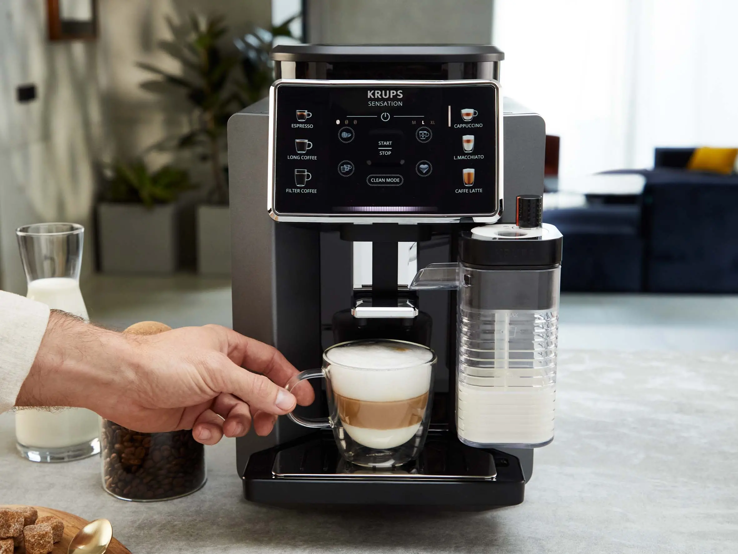 фото Кавомашина автоматична Krups EA912H