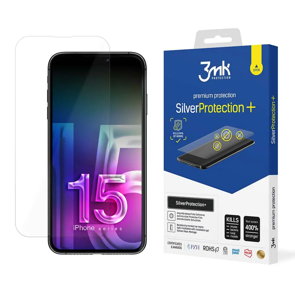 Folia ochronna 3mk SilverProtection+ do iPhone 15 Plus