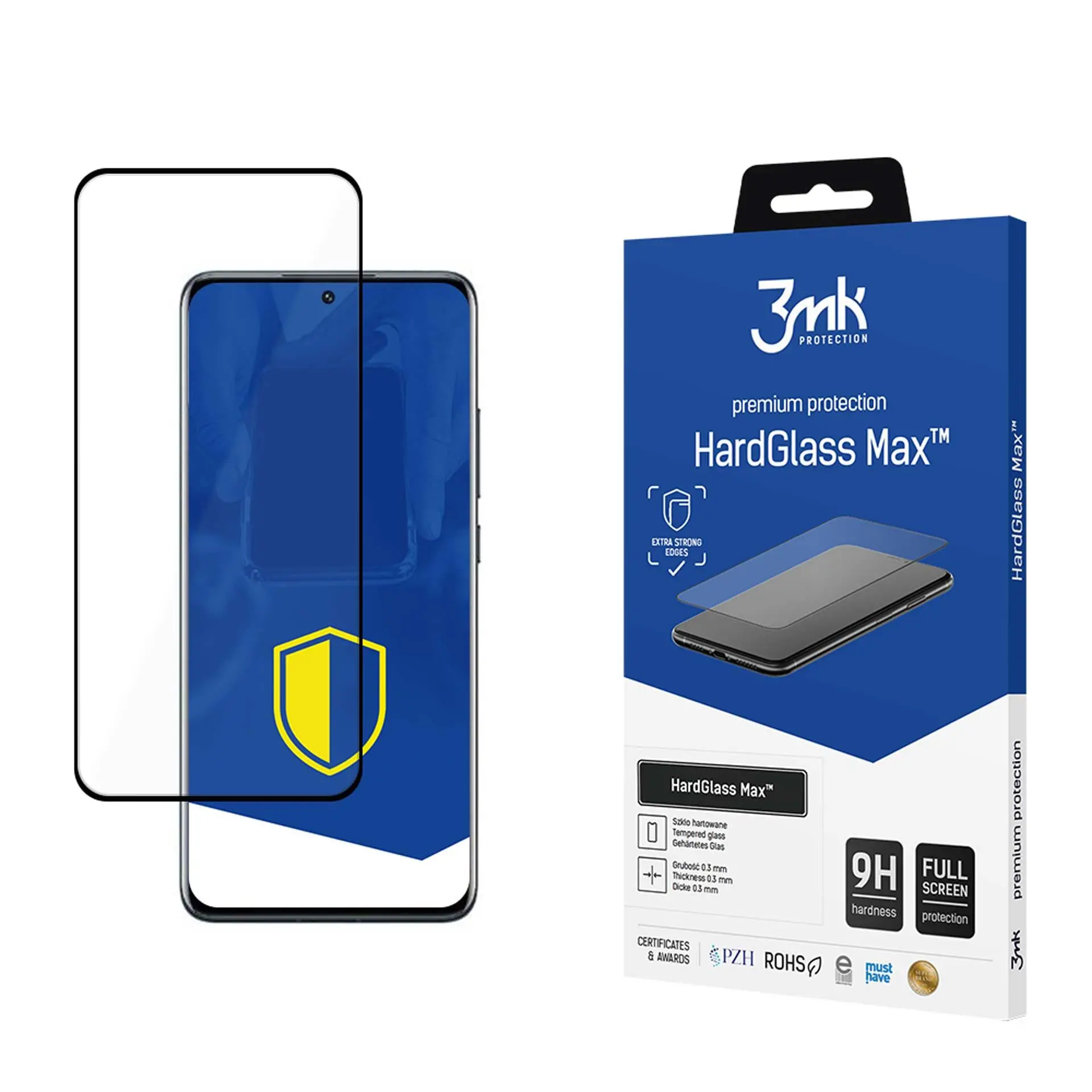 Szkło hartowane 3mk HardGlass Max do Xiaomi 12/12X
