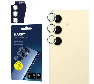 3mk Hardy Lens Protection Pro Yellow na aparat Samsung Galaxy S24