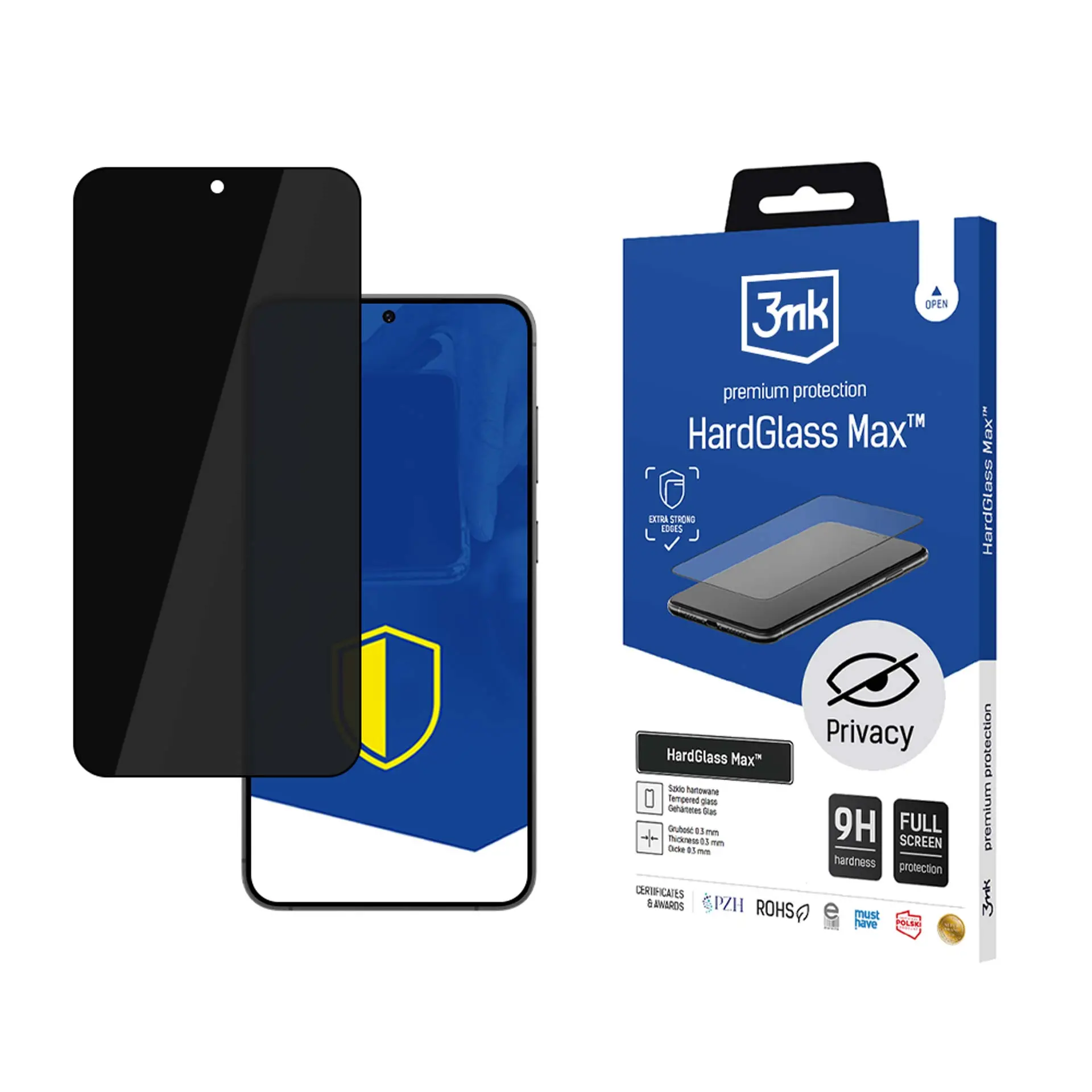 Szkło hartowane 3mk Hardglass Max Privacy do Samsung Galaxy S24