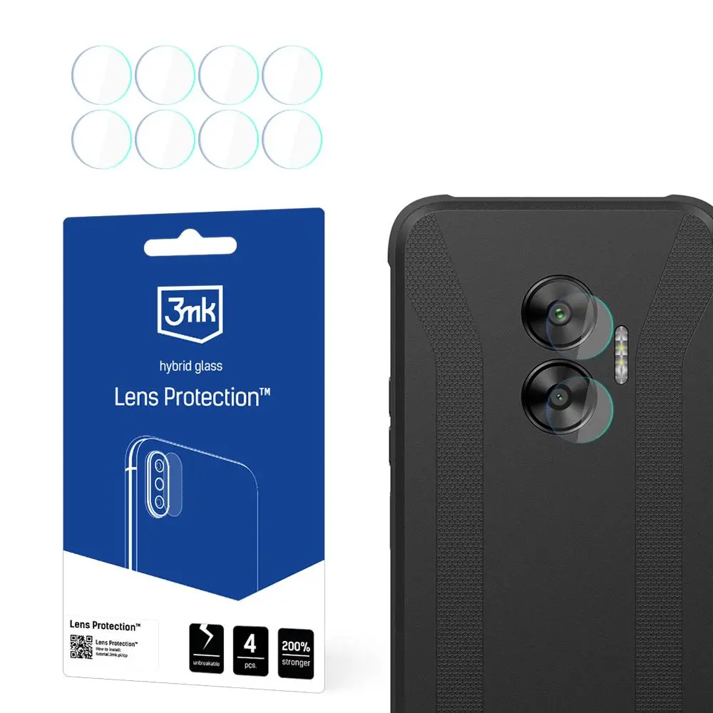 Szkło hybrydowe 3mk Lens Protection do MyPhone Hammer Blade V 5G