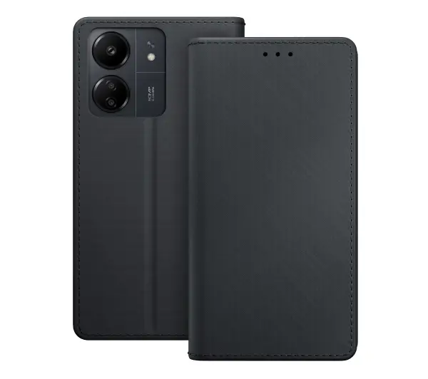 3mk Wallet Case do Redmi 13C/POCO C65 Czarny