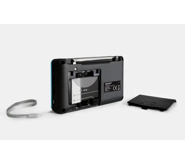 Blaupunkt PR5BL Radio FM Czarno-niebieski
