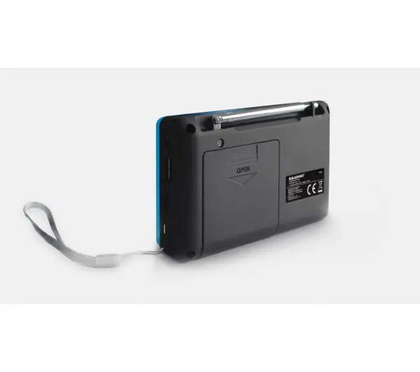 Blaupunkt PR5BL Radio FM Czarno-niebieski