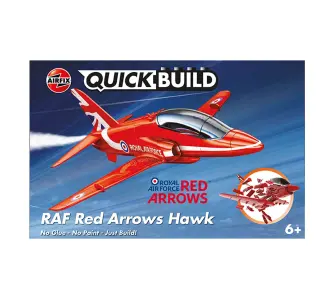 Model do składania Airfix J6018 Quickbuild - Red Arrows Hawk