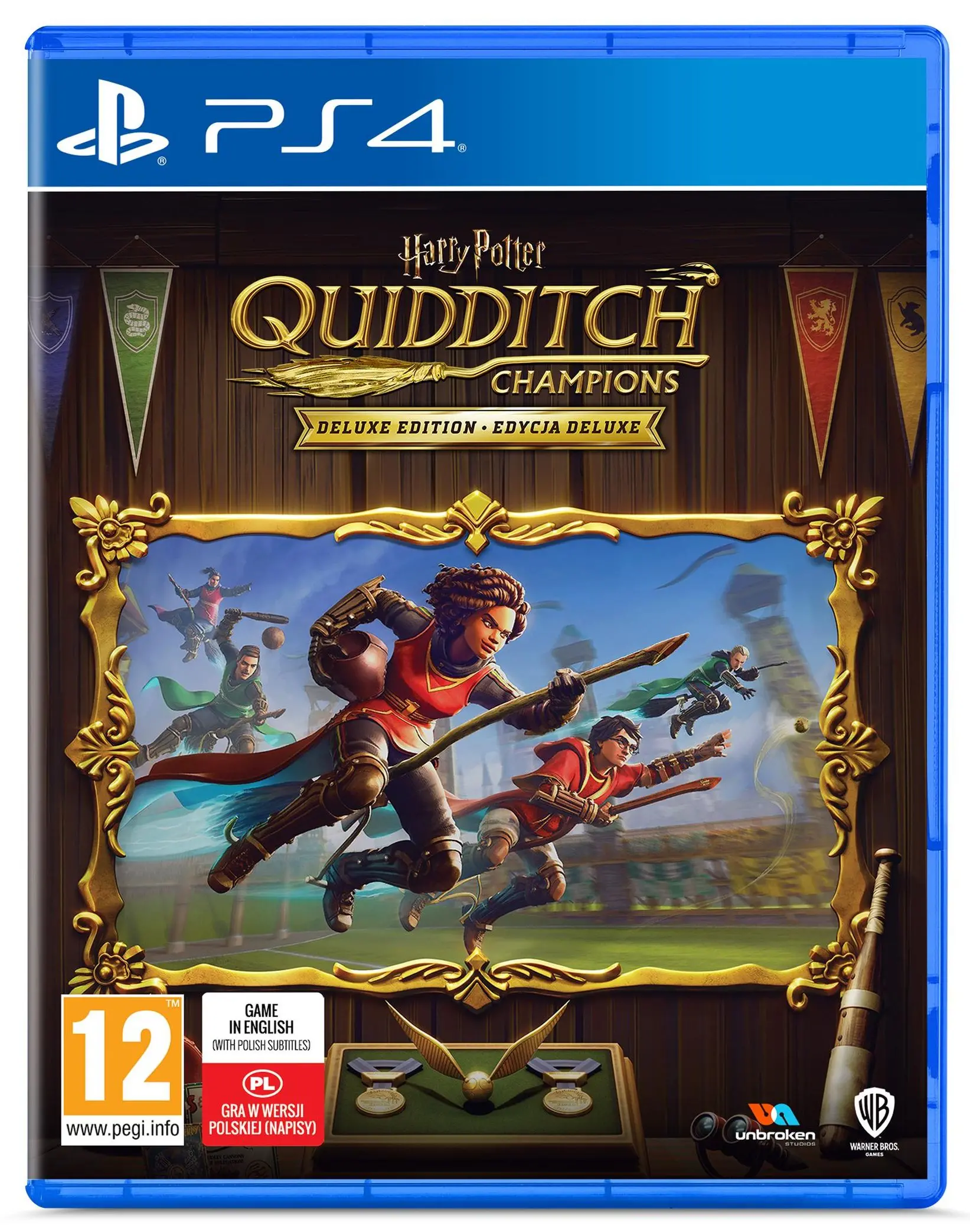 Harry Potter Mistrzowie Quidditcha Edycja Deluxe Gra na PS4