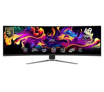 Monitor MSI MPG 491CQP QD-OLED 49" 5K OLED 144Hz 0,03ms Zakrzywiony Gamingowy