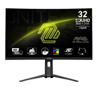 Monitor MSI MAG 321CUP 32" 4K 160Hz VA 1ms MPRT Zakrzywiony Gamingowy