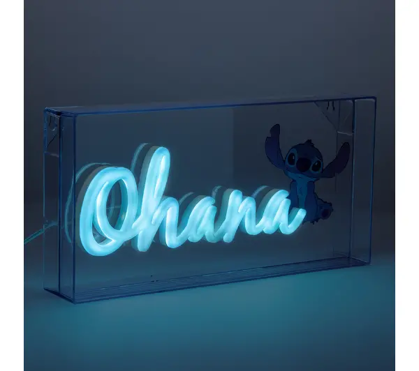 Paladone Disney Lilo & Stich Ohana LED Neon Light