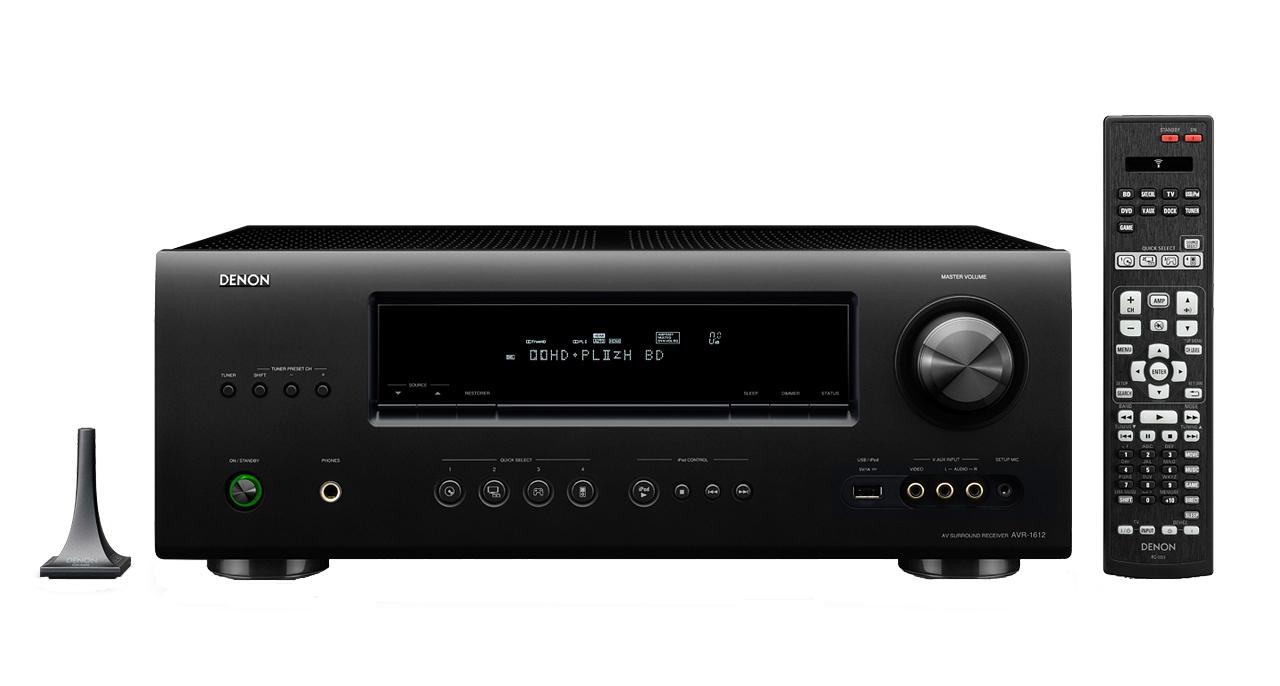 Amplituner Denon AVR-1612 (czarny) - Opinie, Cena - RTV EURO AGD