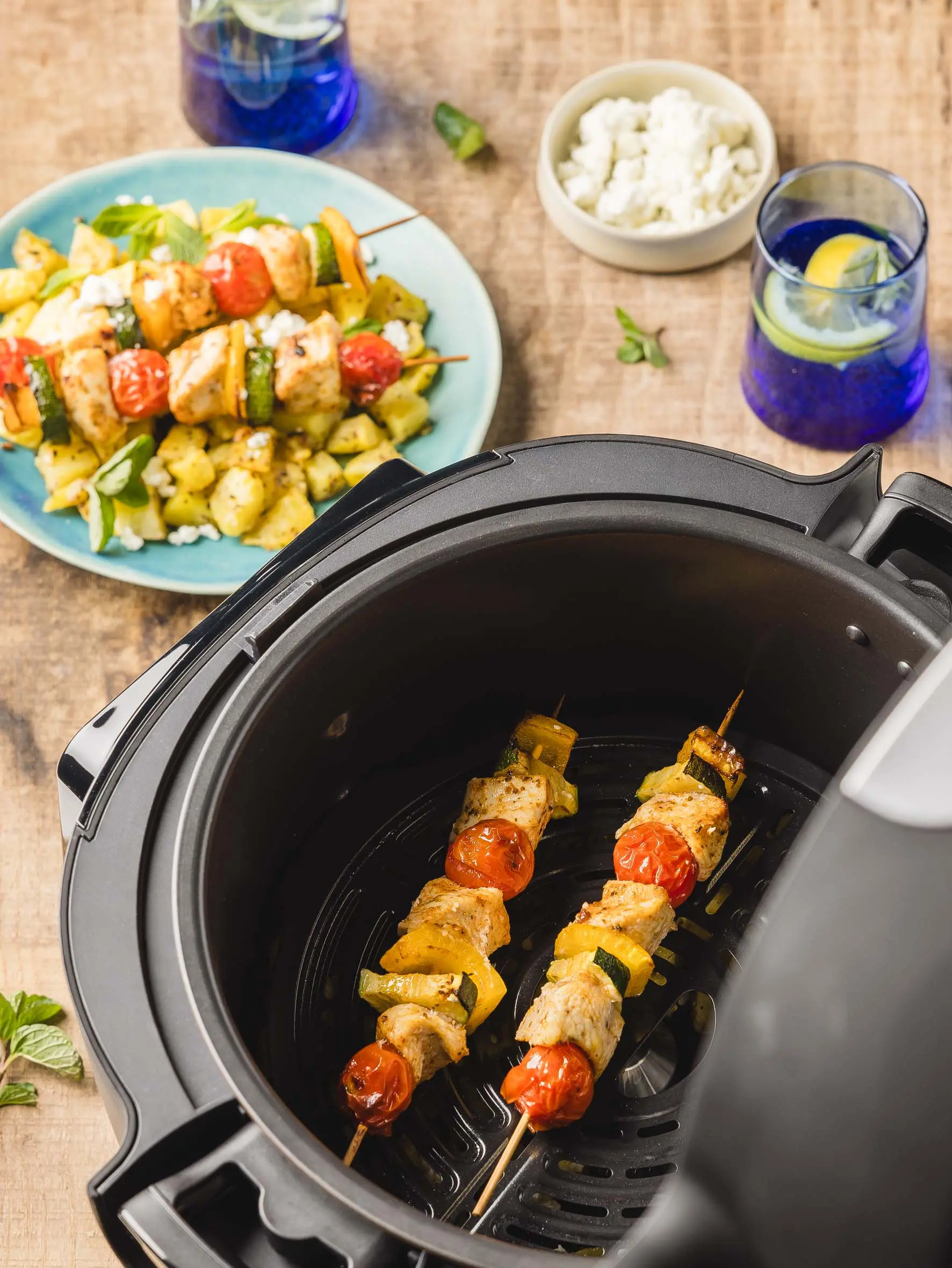Tefal Airfryer Actifry MY741C 1334W 6l z mieszadlem i funkcja gotowania na parze