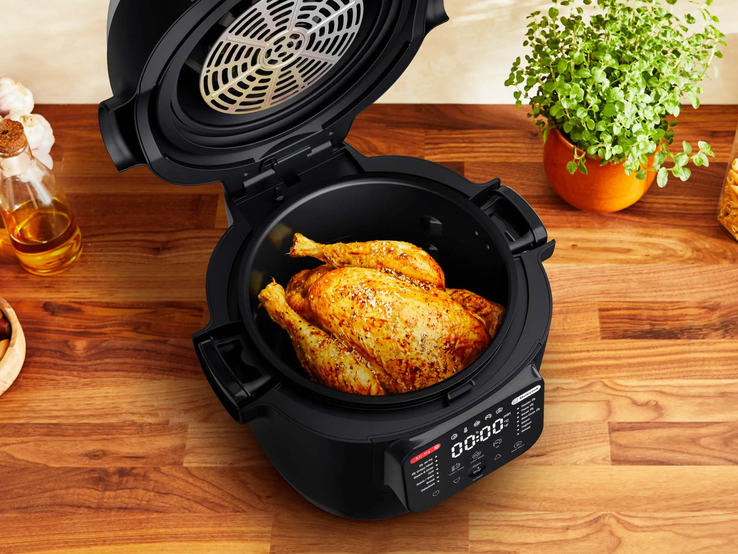 Tefal Airfryer Actifry MY741C 1334W 6l z mieszadlem i funkcja gotowania na parze