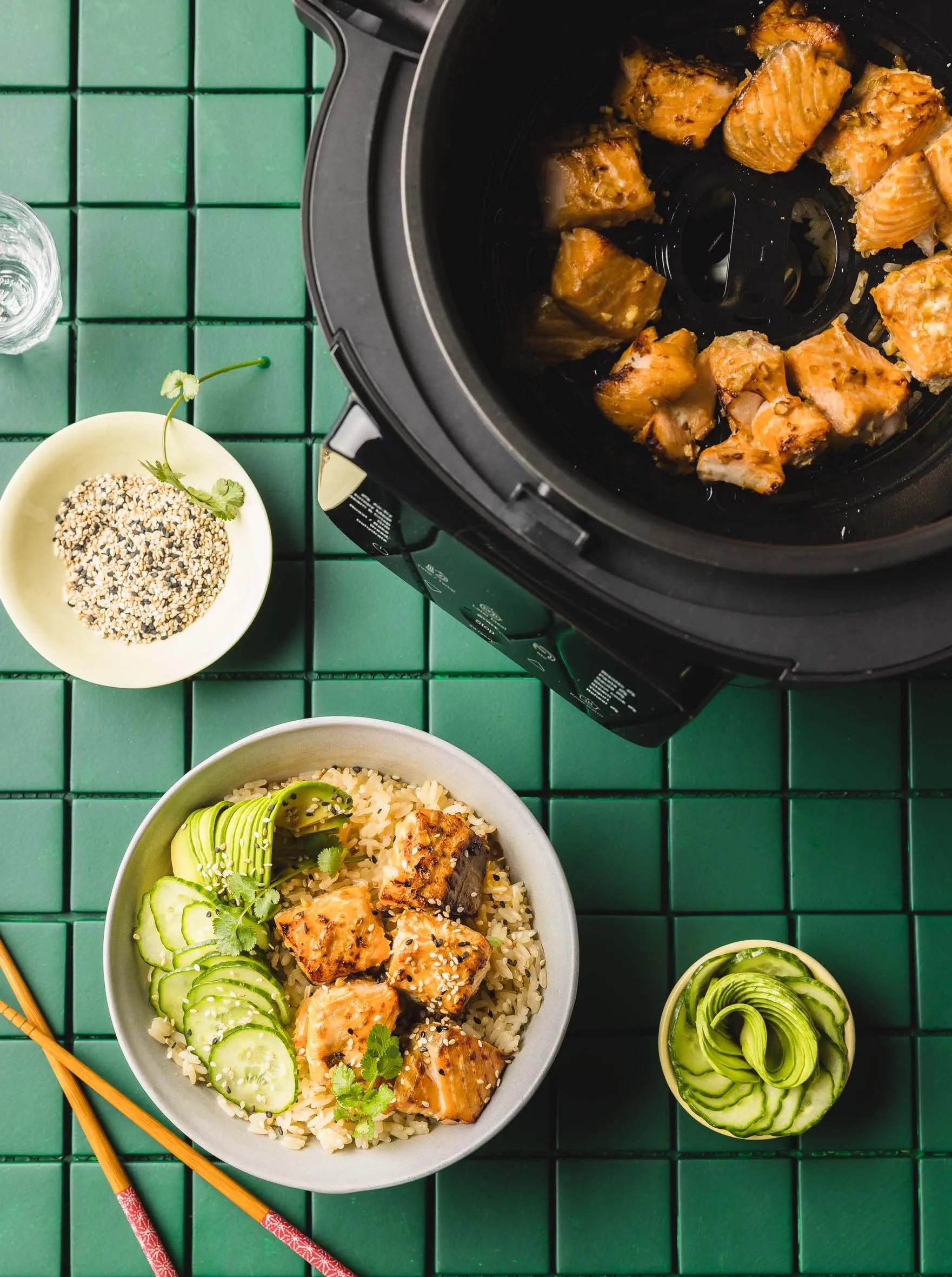 Tefal Airfryer Actifry MY741C 1334W 6l z mieszadlem i funkcja gotowania na parze