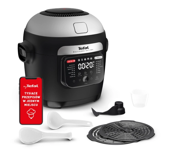 Tefal Actifry MY741C 1334W 6l Aplikacja mobilna