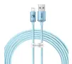 Kabel Baseus USB do Lightning Crystal Shine 2.4A 2m Niebieski