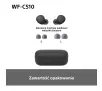 Słuchawki bezprzewodowe Sony WF-C510 Dokanałowe Bluetooth 5.3 Czarny