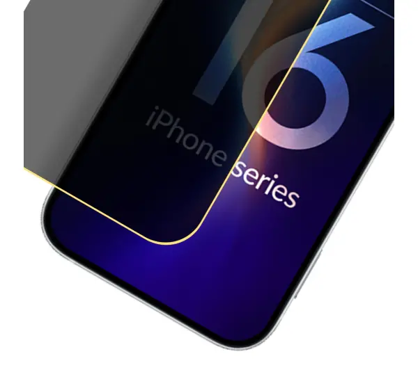3mk SilkyMatt Privacy do iPhone 16