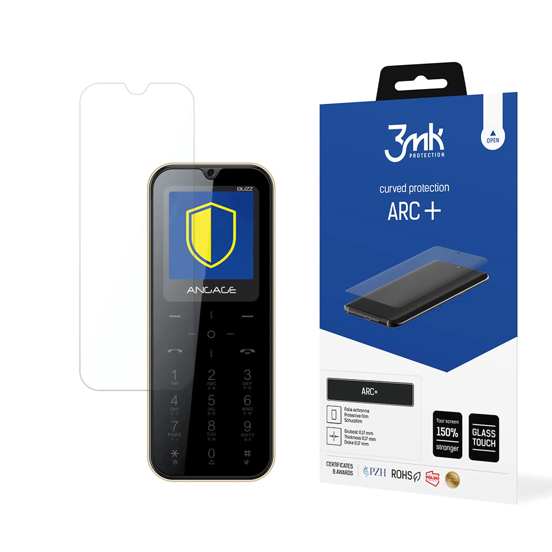Folia ochronna 3mk ARC+ do Angage Buzz