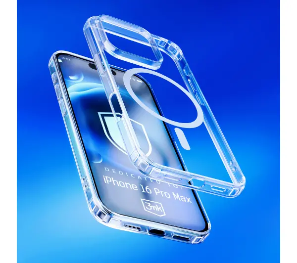 3mk MagCase do iPhone 16 Pro Max Przezroczysty