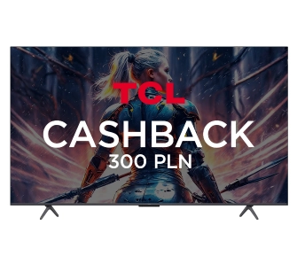 Telewizor TCL 65C72B 65" QLED 4K 144Hz Google TV Dolby Vision 2.1 ONKYO Dolby Atmos DTS X HDMI 2.1 DVB-T2