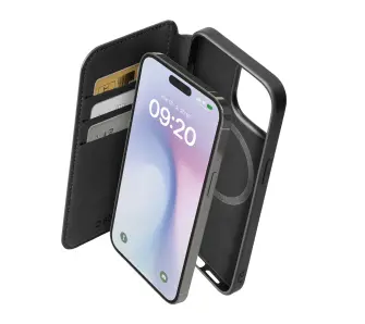 Etui SBS Wallet Mag TEBKMAGSFIP1667PK do iPhone 16 Pro Max Czarny