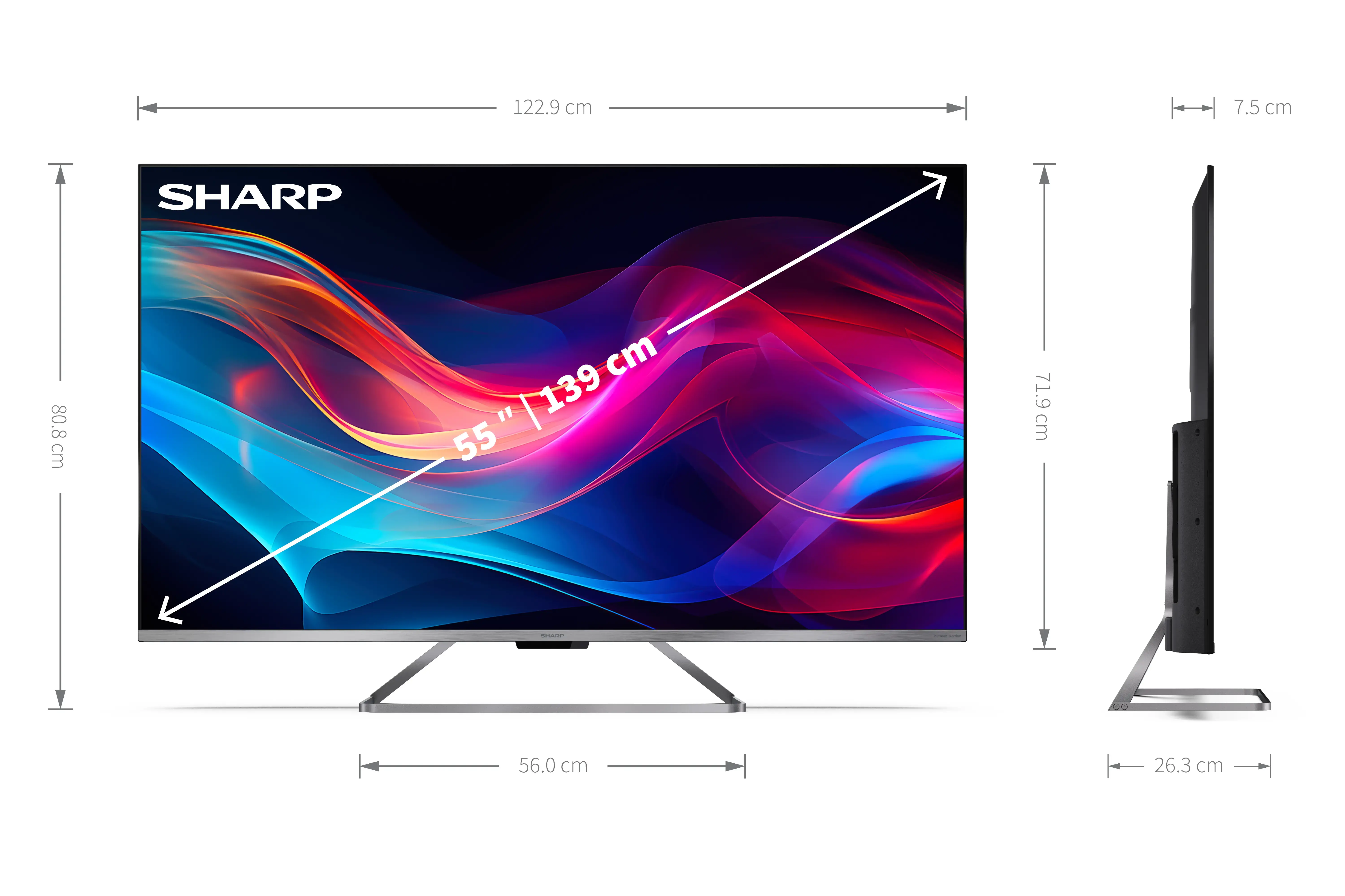 фото Телевізор Sharp 55GP7765E