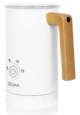 фото Спінювач молока Zeegma Milkee Wood White