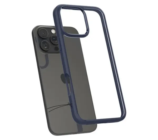 Spigen Ultra Hybrid do iPhone 16 Pro Granatowy