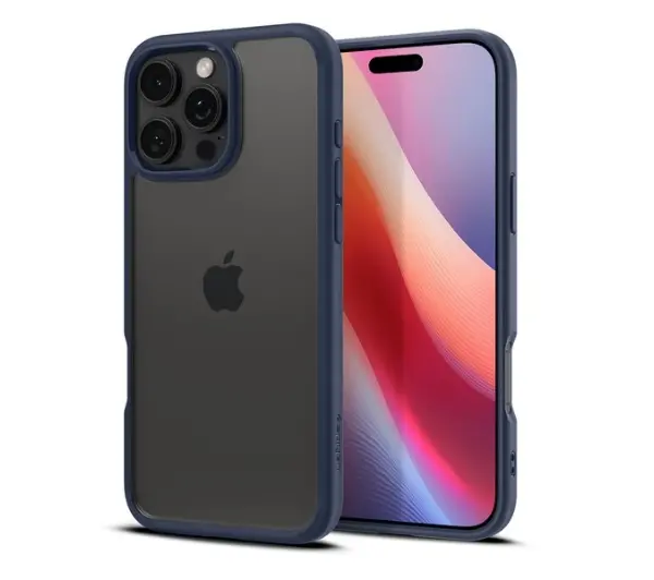 Spigen Ultra Hybrid do iPhone 16 Pro Granatowy