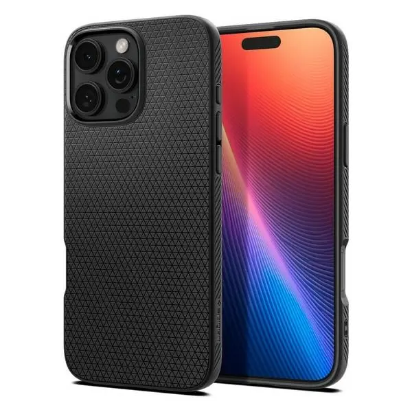Etui Spigen Liquid Air do iPhone 16 Pro Czarny