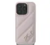 Etui Karl Lagerfeld hardcase Quilted Signature do iPhone 16 Pro Max Różowy