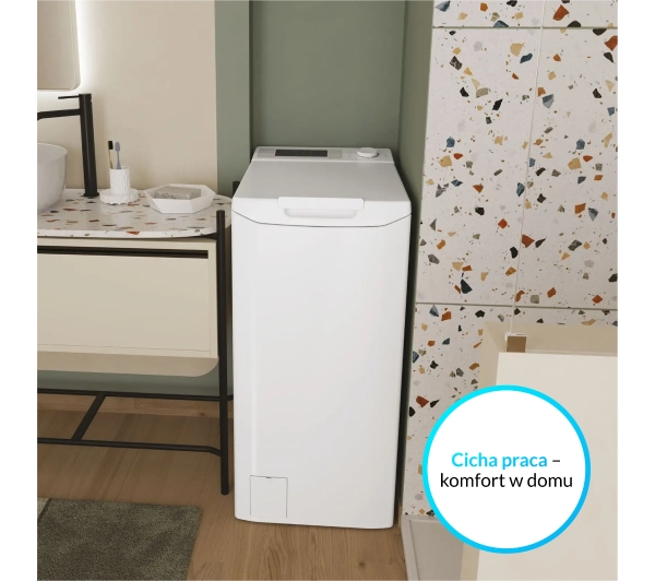 Candy ProWash 300 TCAS075D3-S Funkcje AI 7kg 1000obr/min Zdalne sterowanie - Kup na Raty - RRSO 0%