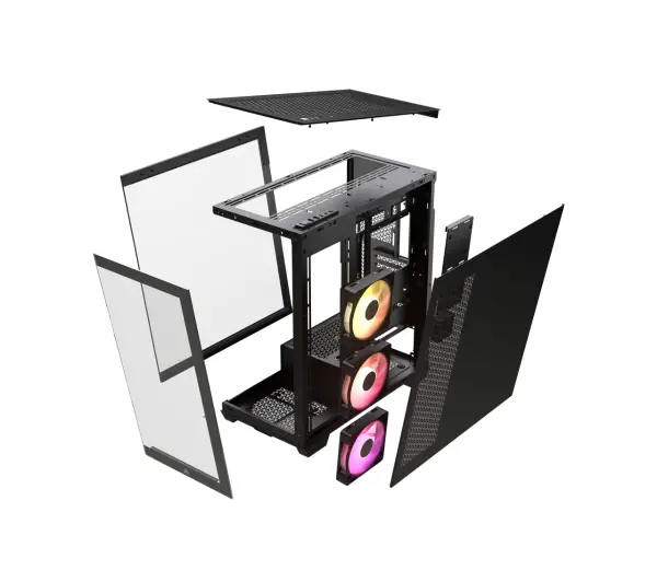 Corsair iCUE 3500X RGB TG Czarny - Kup na Raty - RRSO 0%