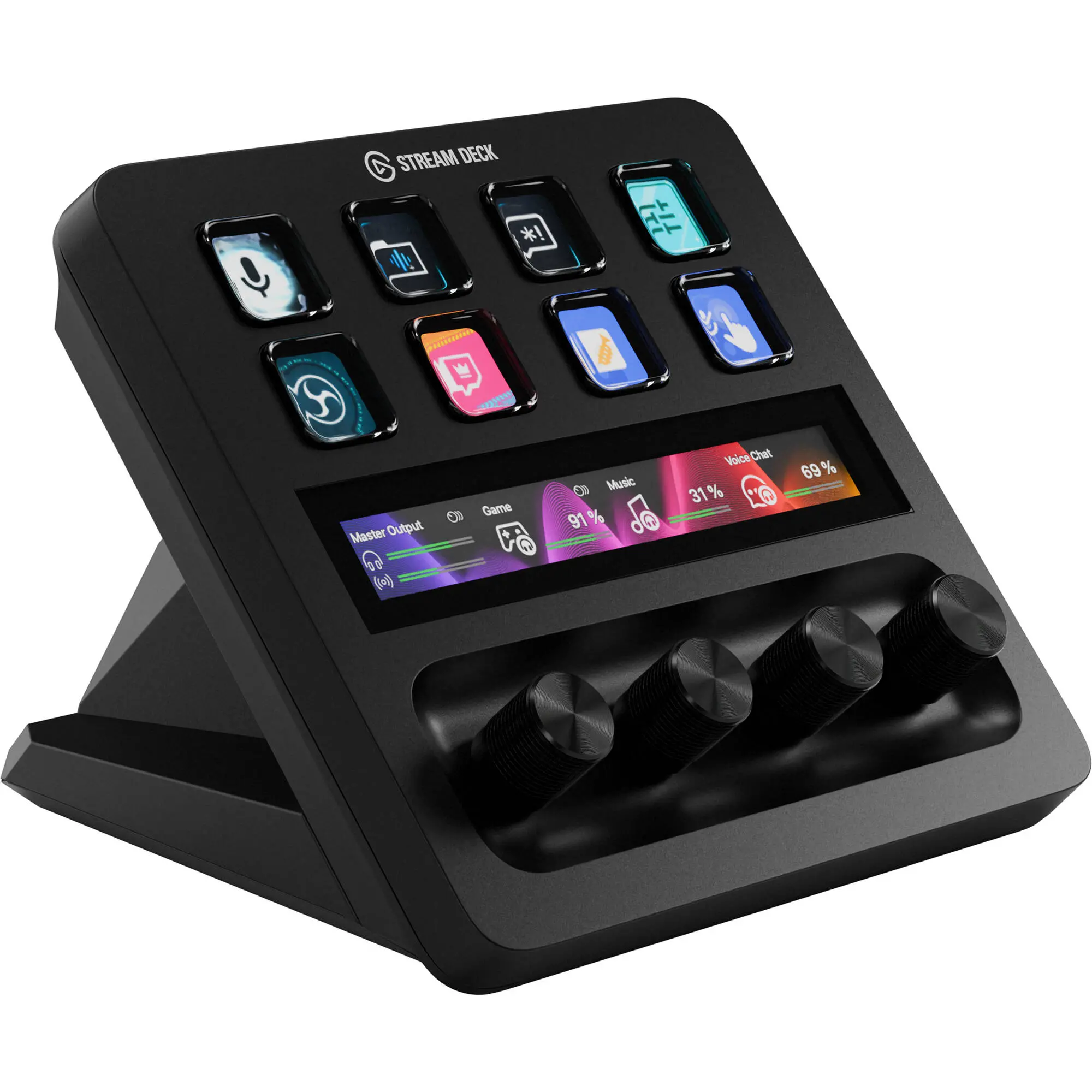 Kontroler Elgato Stream Deck+ XLR Czarny