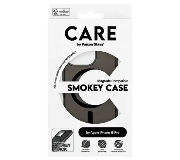 PanzerGlass Flagship Case MagSafe do iPhone 16 Pro Szary