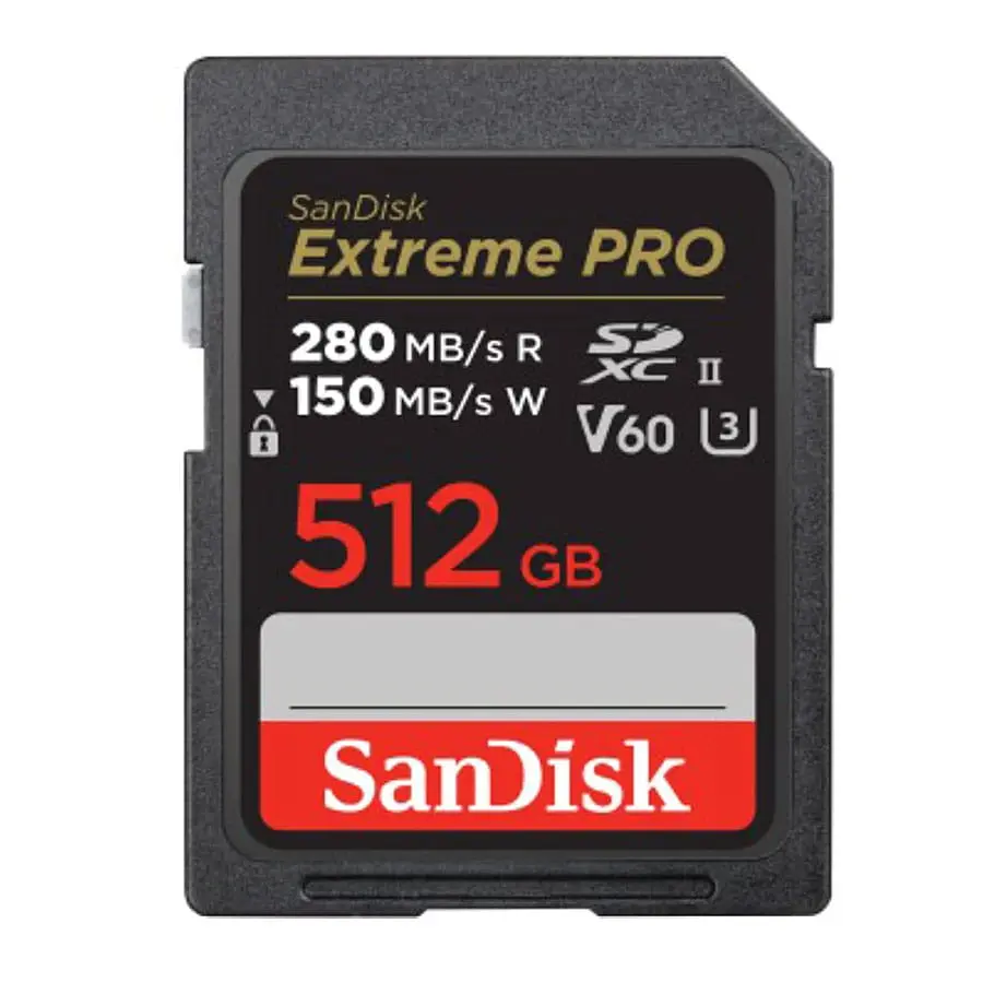 Karta pamięci SANDISK Extreme PRO SDXC 512GB 280/150 V60