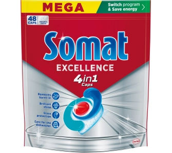 Kapsułki do zmywarki Somat Excellence 4w1 48szt.