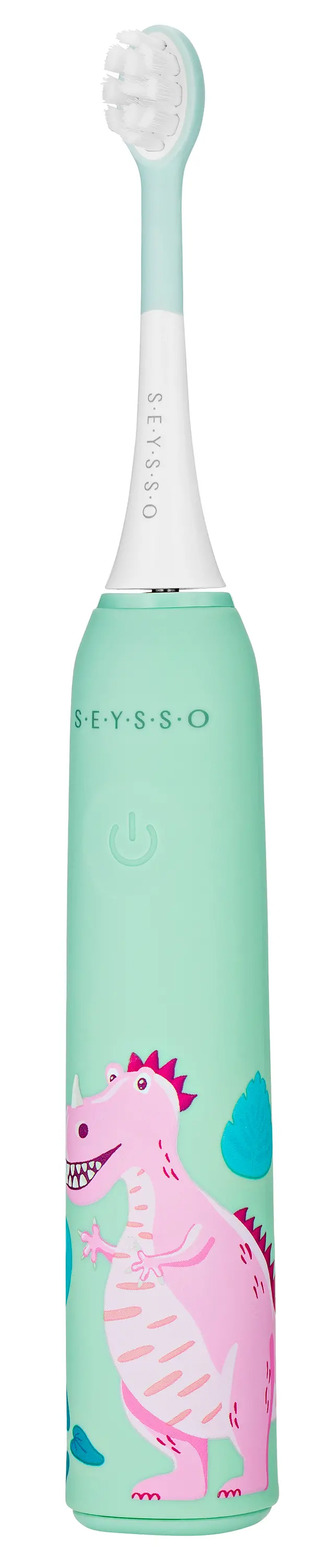 Szczoteczka elektryczna dla dzieci SEYSSO Dinosaur Różowy