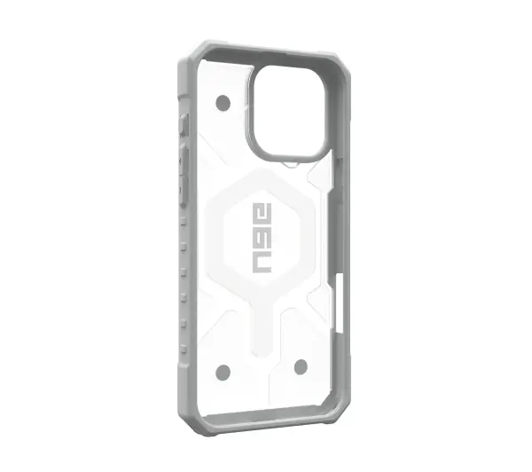 UAG Bundle Pathfinder Clear Case Magsafe do iPhone 16 Pro Active Neon + smycz