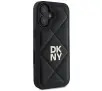 Etui DKNY Quilted Stack Logo do iPhone 16 Czarny