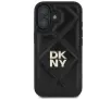 Etui DKNY Quilted Stack Logo do iPhone 16 Czarny