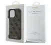 Etui Guess 4G Classic do iPhone 16 Pro Max Brązowy