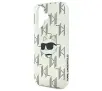 Etui Karl Lagerfeld IML Choupette Head Electroplated do iPhone 16 Przezroczysty