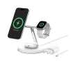 Ładowarka indukcyjna Belkin BOOST CHARGE PRO MagSafe 3w1 iPhone Apple Watch AirPods Biały