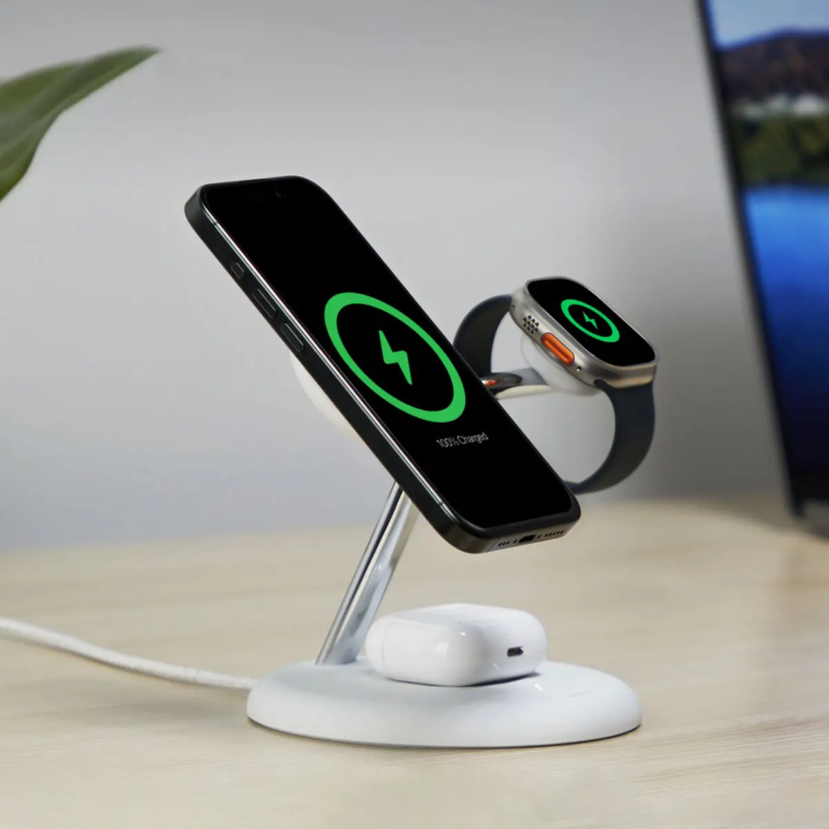 Ładowarka indukcyjna Belkin BOOST CHARGE PRO MagSafe 3w1 iPhone